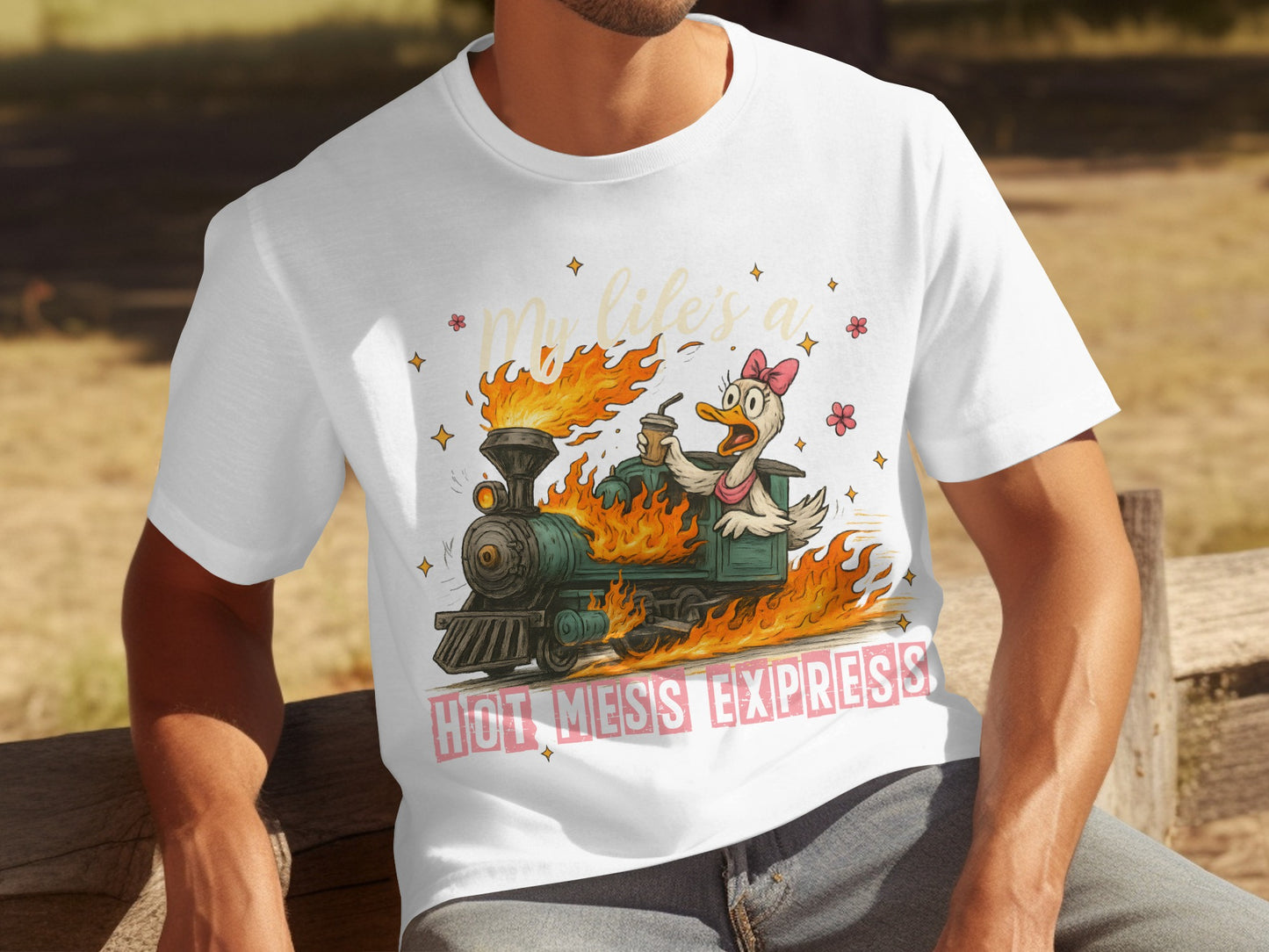 My Life's A Hot Mess Express Graphic T-shirt