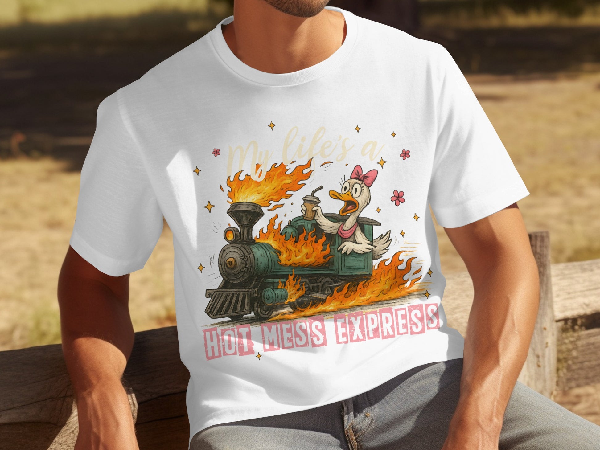 My Life's A Hot Mess Express Graphic T-shirt