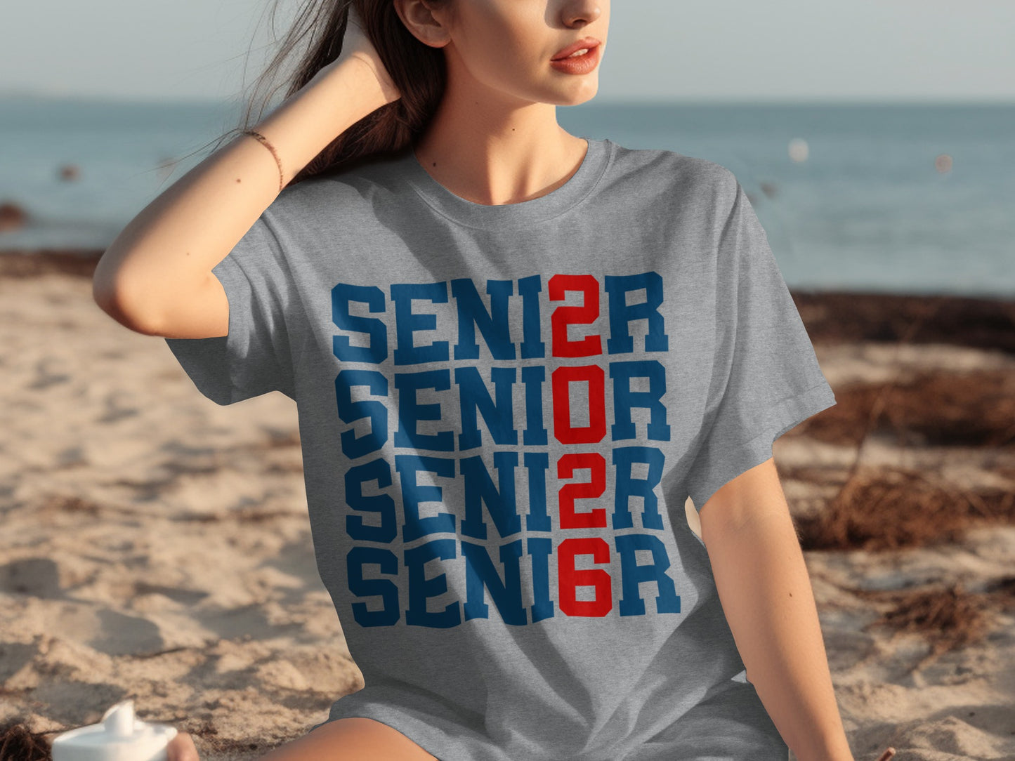 Senior 2026 Bold Graphic Tee Shirt for Students
