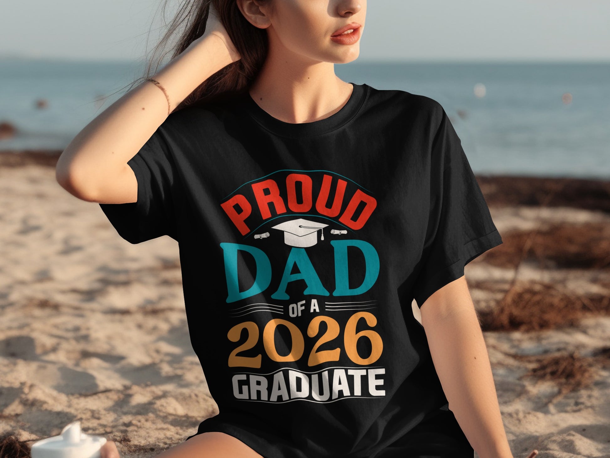 Proud Dad of a 2026 Graduate Graduation Tee Shirt