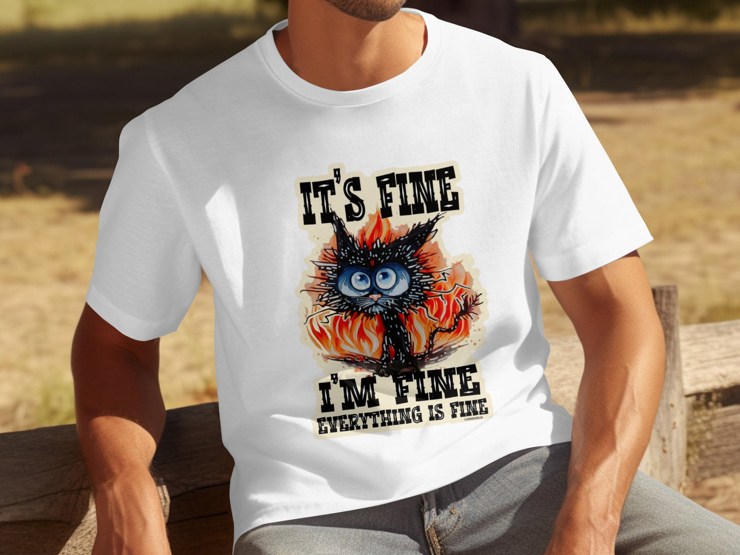 It's Fine I'm Fine Everything Is Fine T-Shirt