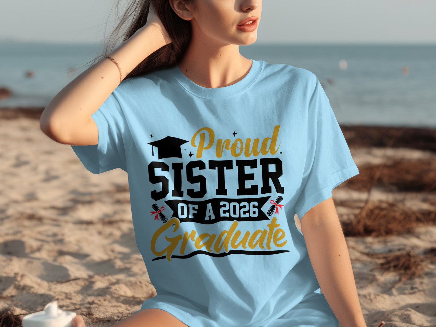 Proud Sister of a 2026 Graduate T-shirt