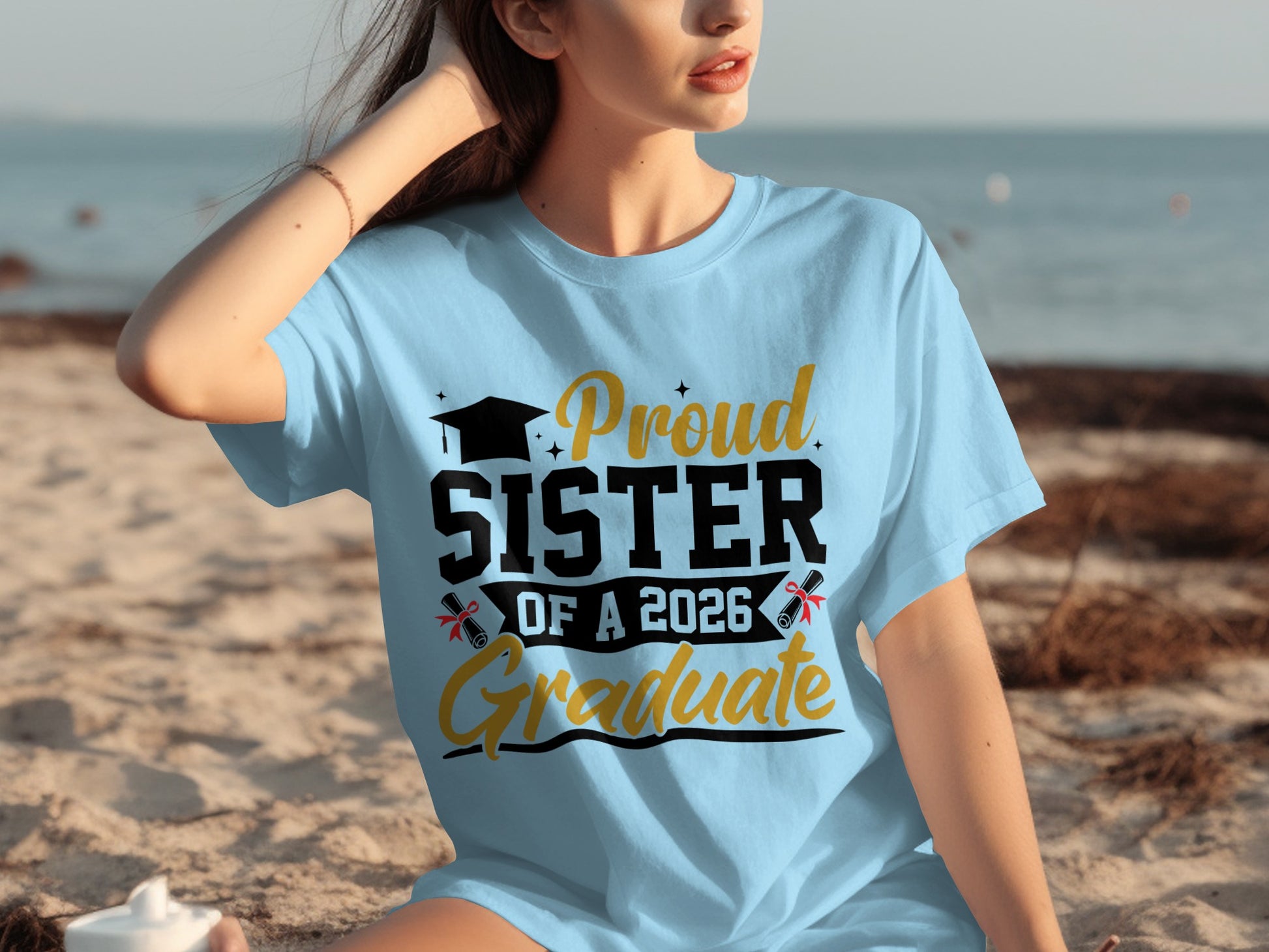Proud Sister of a 2026 Graduate T-shirt