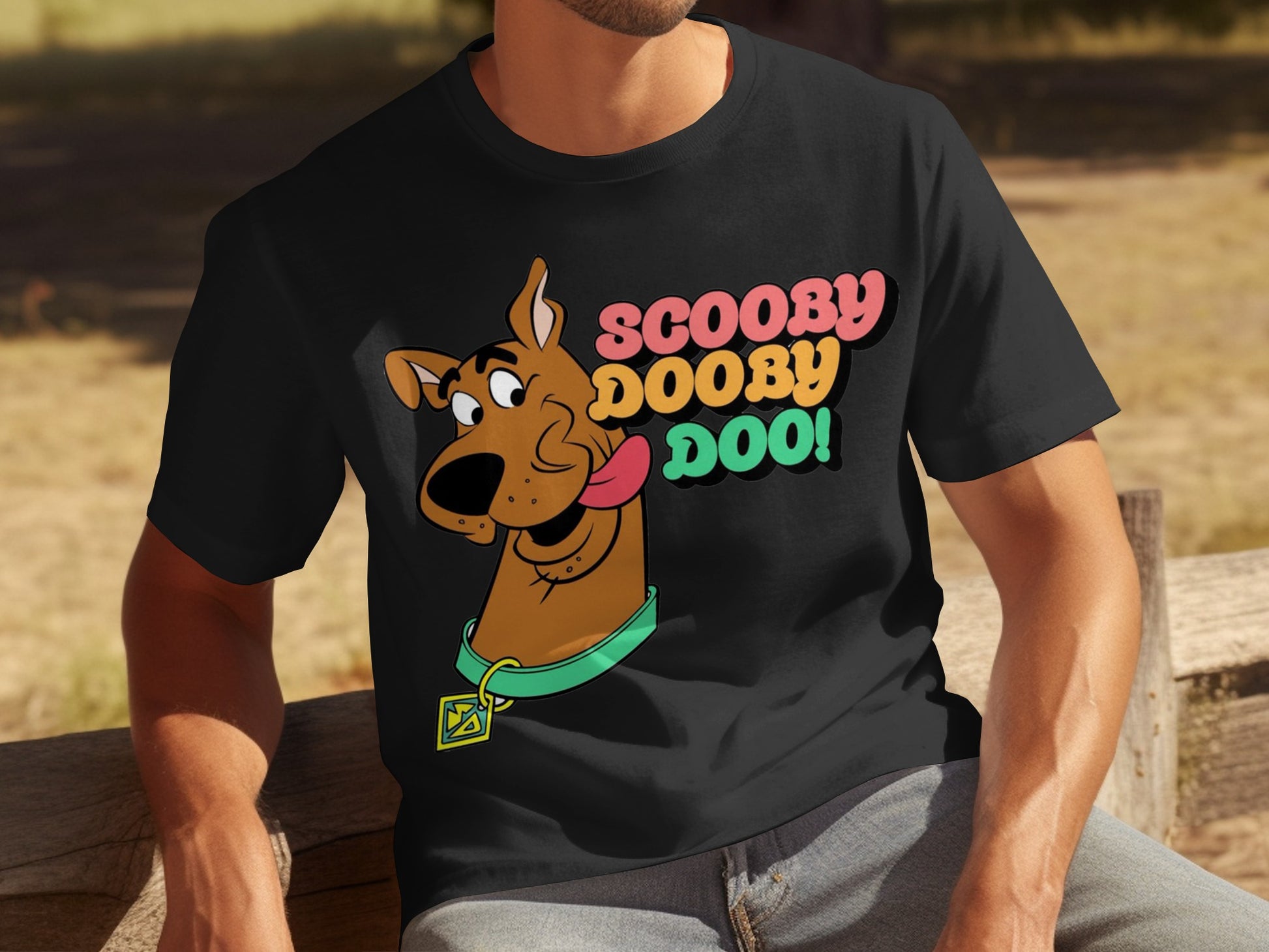 Scooby Dooby Doo Graphic Tee for Cartoon Fans