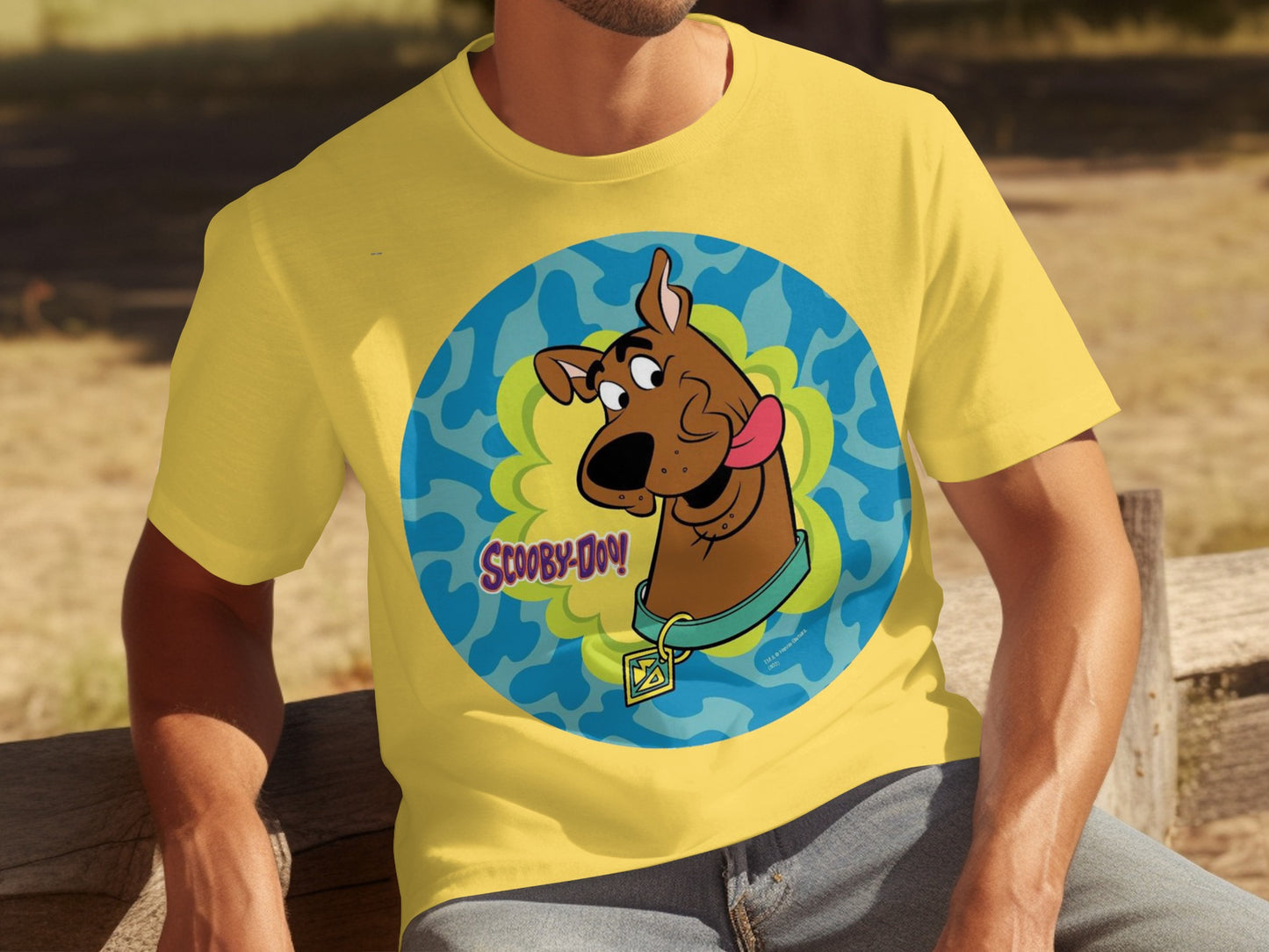 Scooby-Doo Cartoon Character Yellow T-Shirt Product