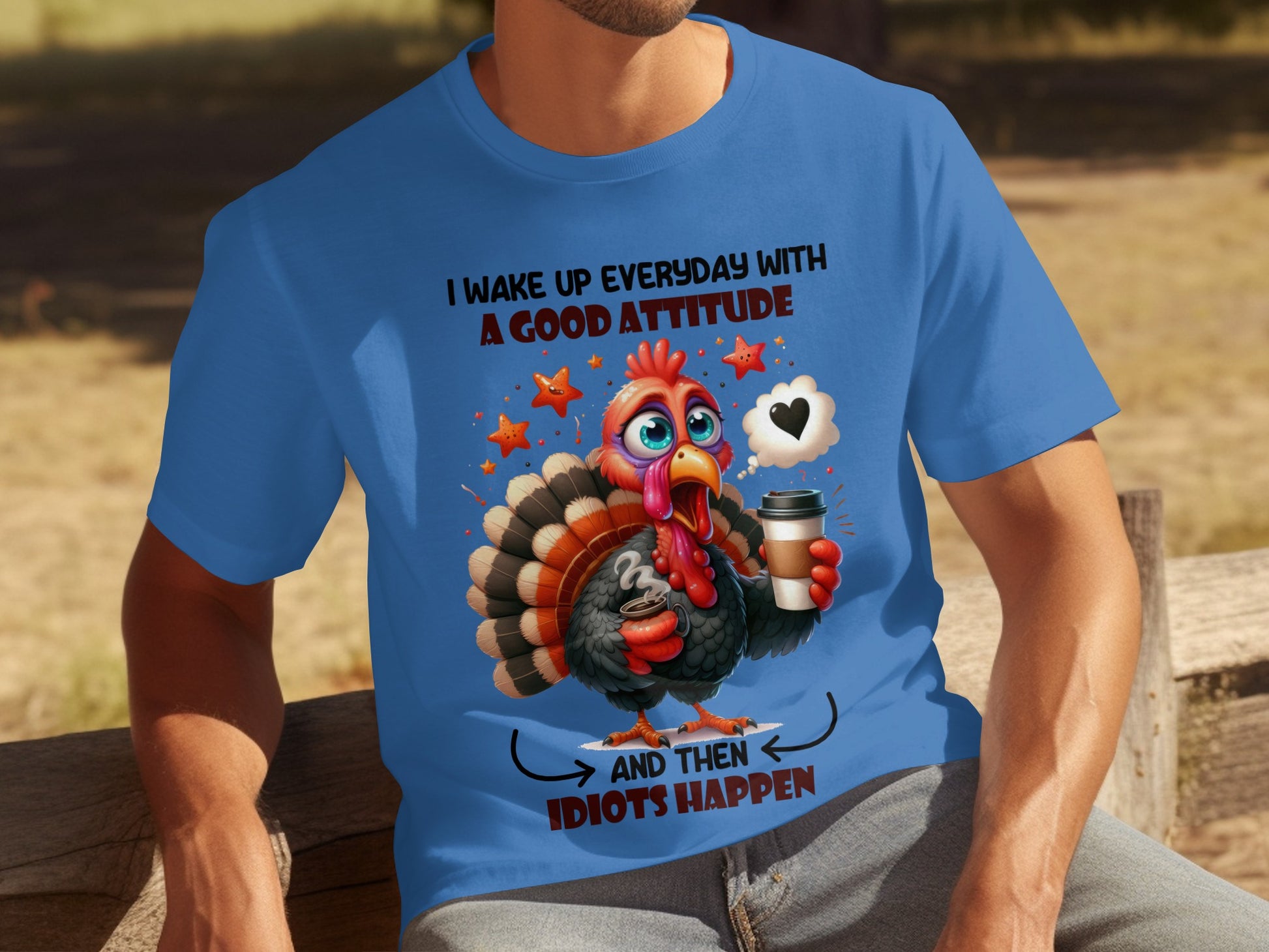I Wake Up Everyday With A Good Attitude Funny T-Shirt