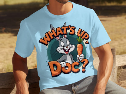 What's Up Doc Cartoon Character Graphic T-Shirt