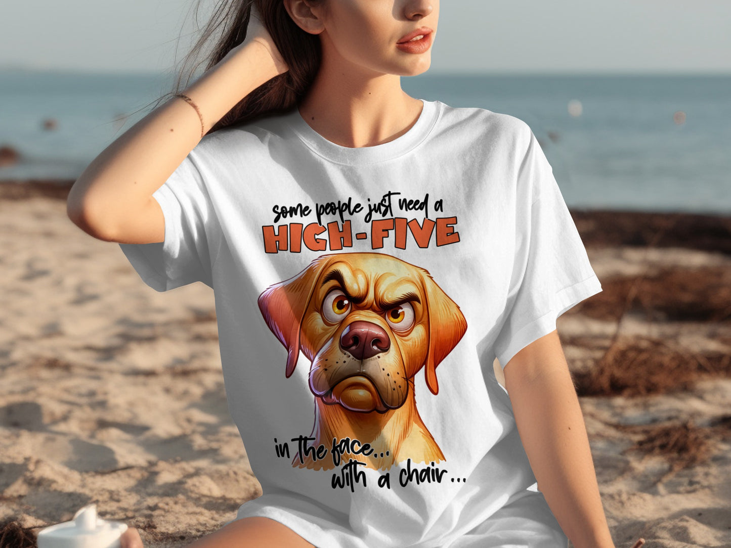 Some People Need a High Five in the Face T-Shirt