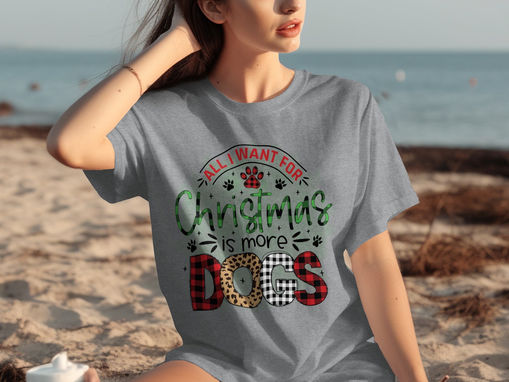 All I Want for Christmas is More Dogs Shirt