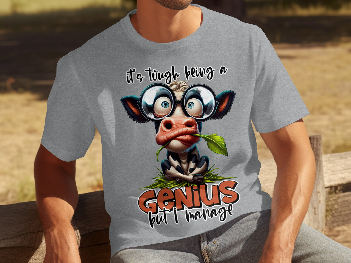 It's Tough Being a Genius But I Manage Shirt