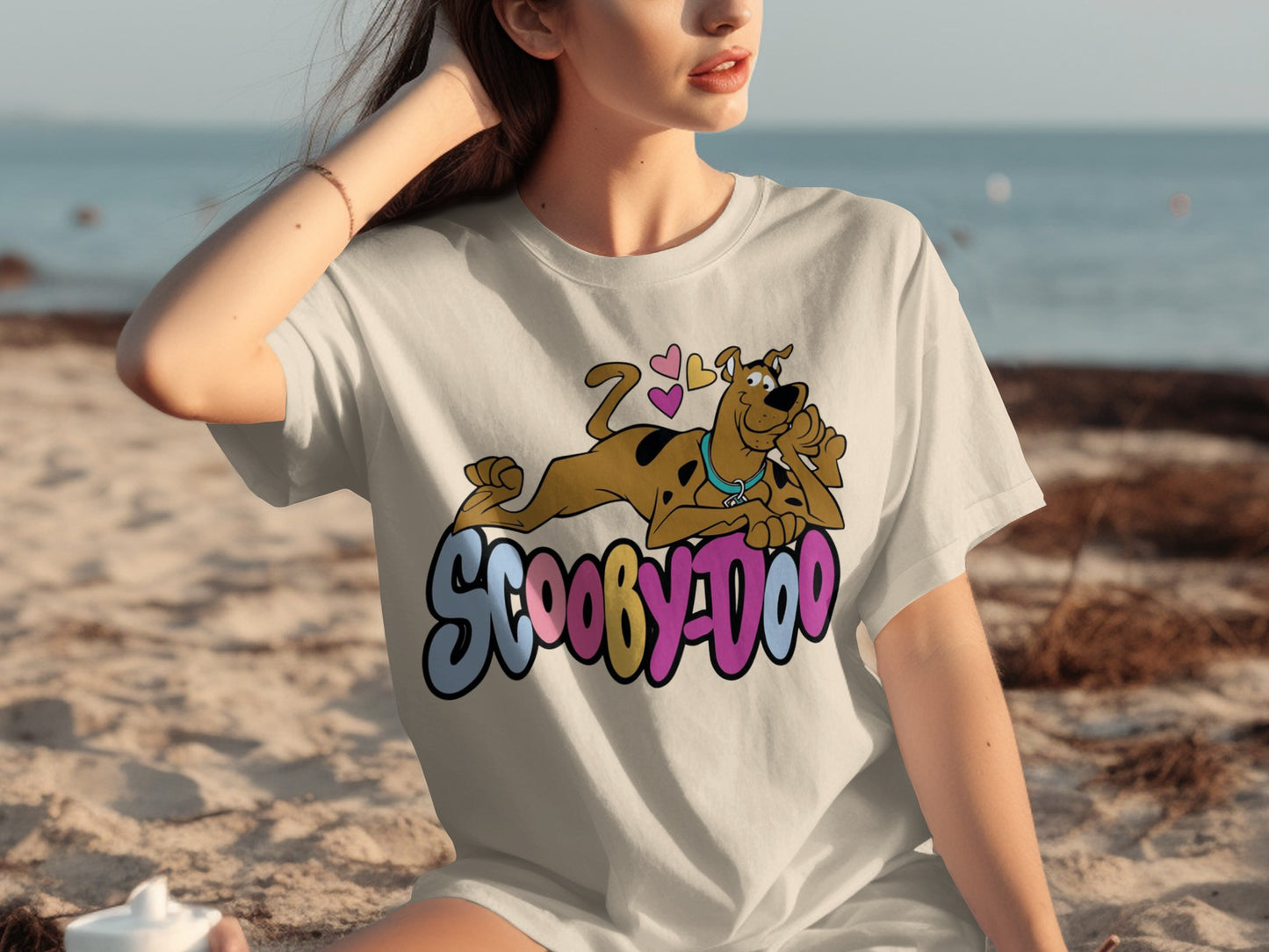 Scooby-Doo Graphic Tee with Heart Accents T-shirt