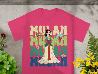 Mulan: Warrior Spirit Retro T-Shirt