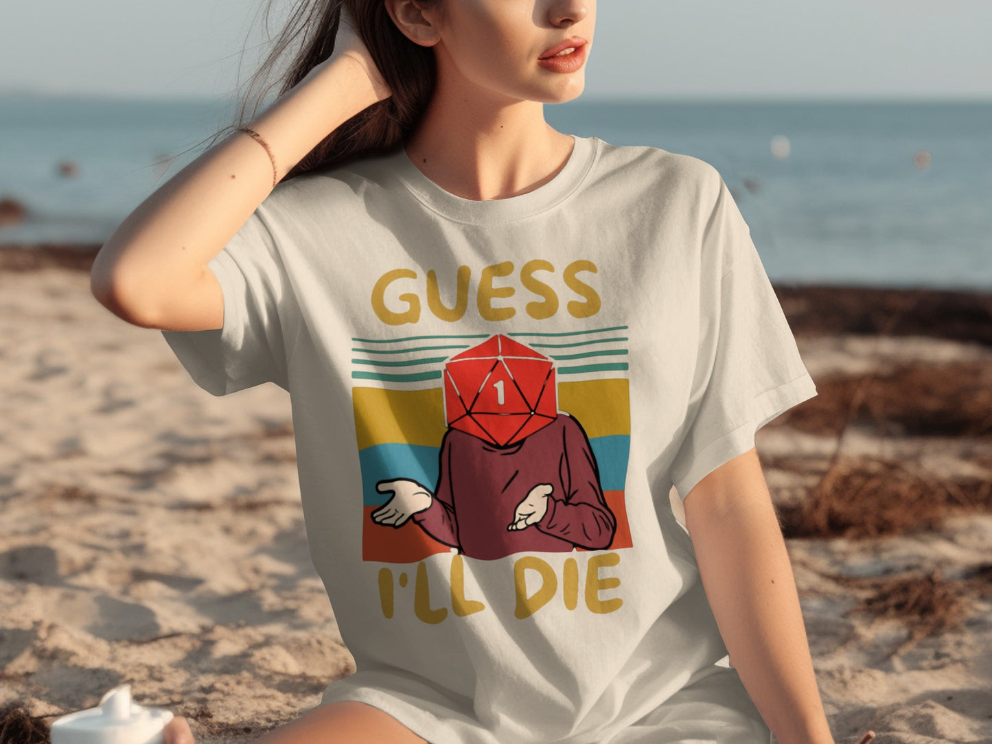 GUESS I'LL DIE Funny and Unique Graphic T-Shirt