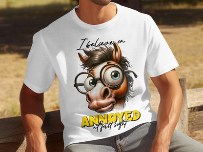 I Believe in Annoyed at First Sight T-shirt