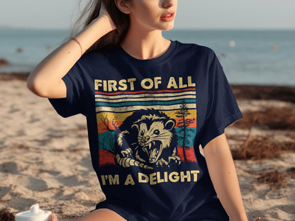 First of All I'm a Delight Graphic T-Shirt