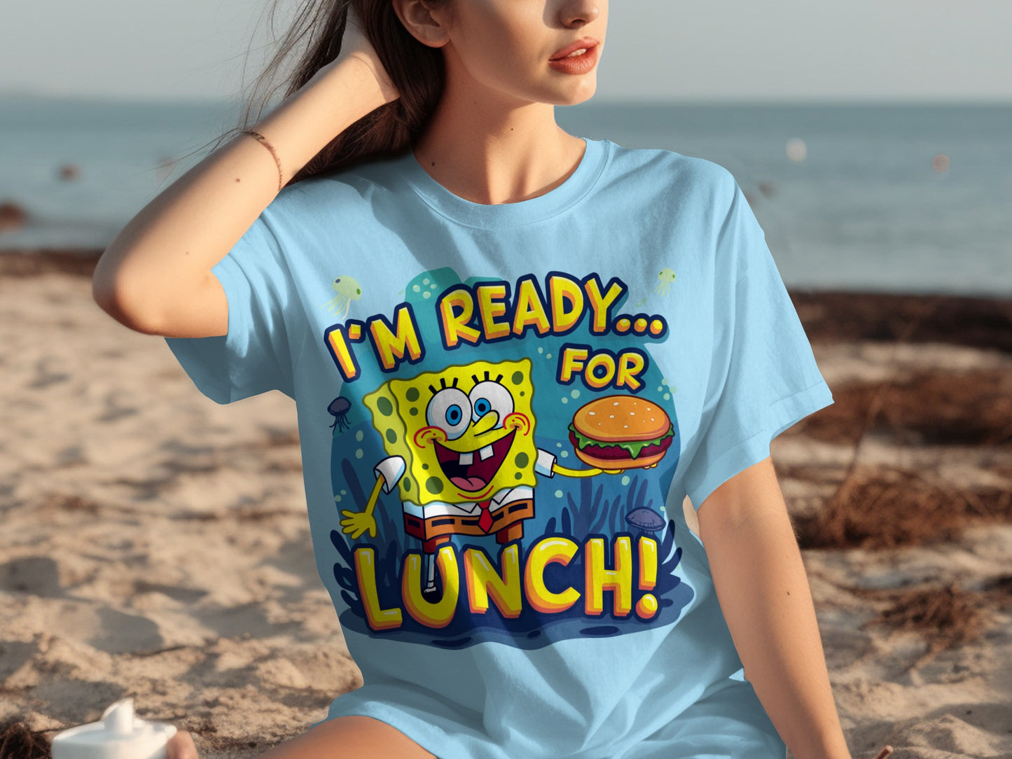 I'm Ready for Lunch Fun Graphic T-Shirt