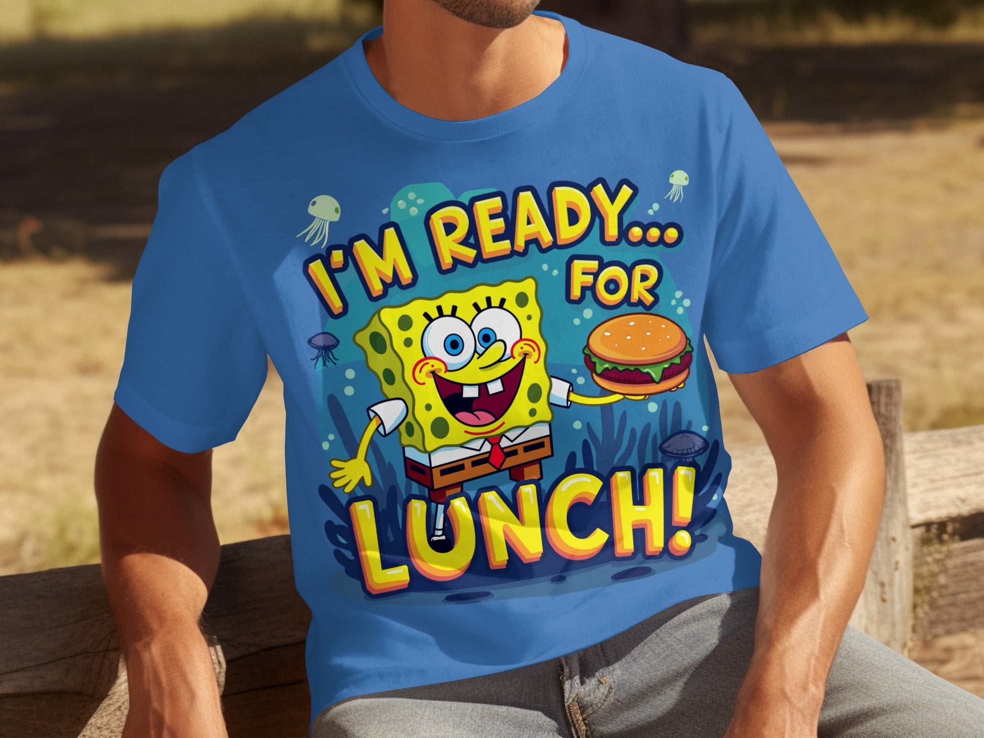 I'm Ready For Lunch SpongeBob T-Shirt