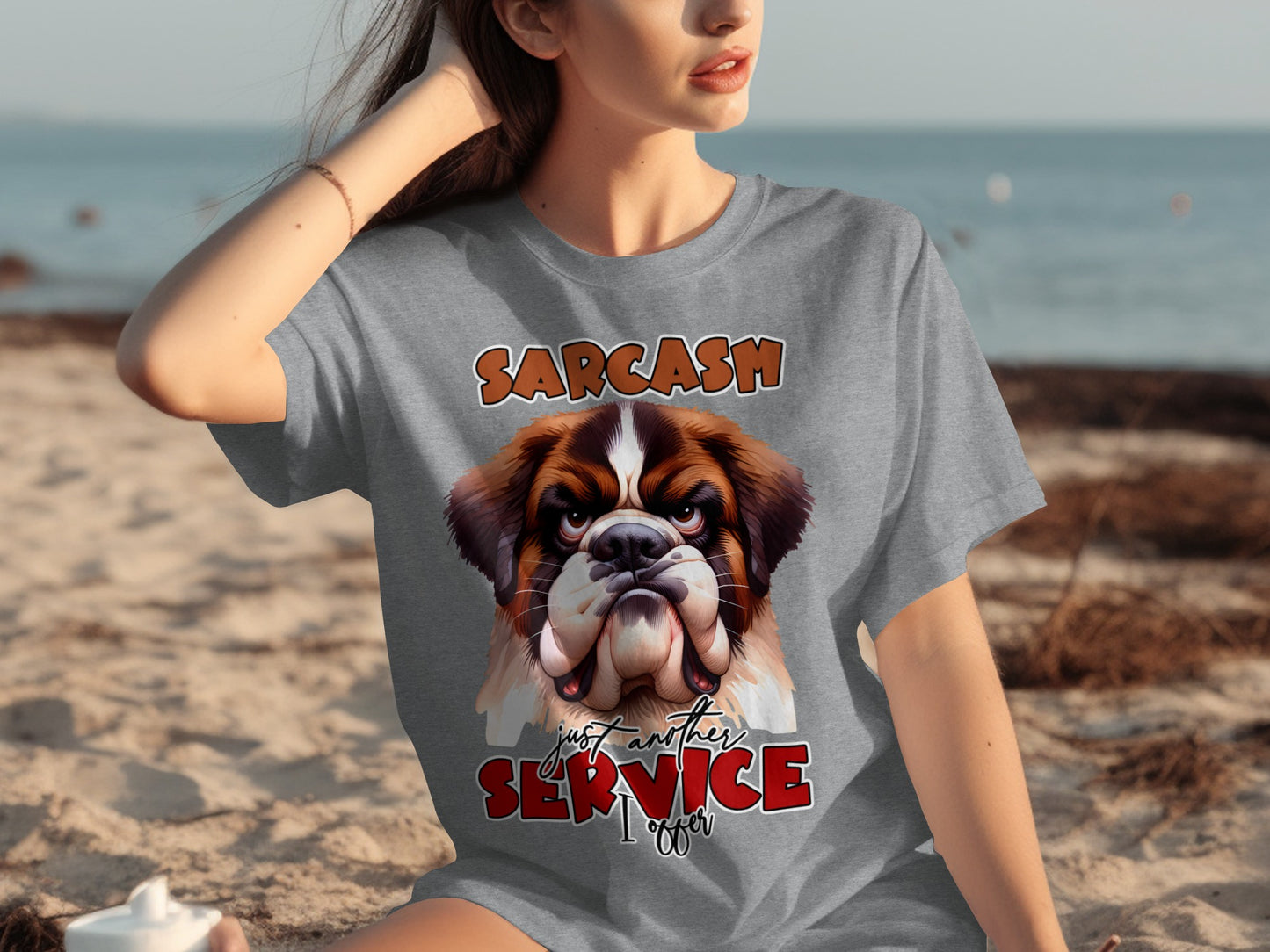 Sarcasm Just Another Service Offered Graphic Apparel