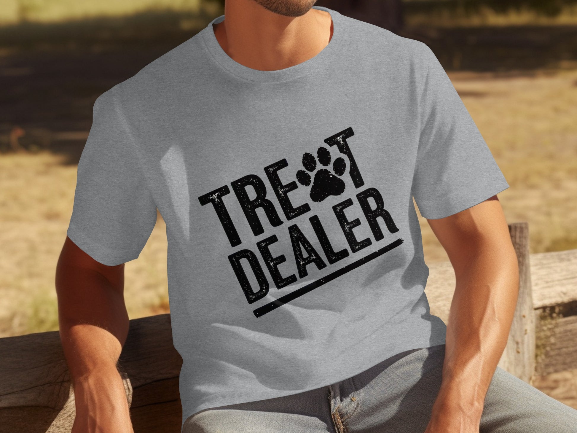 Treat Dealer Graphic Printed Tee Shirt Design