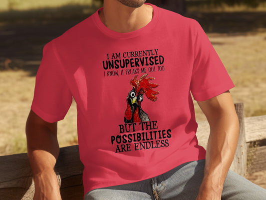 I Am Currently Unsupervised Possibilities Are Endless Shirt