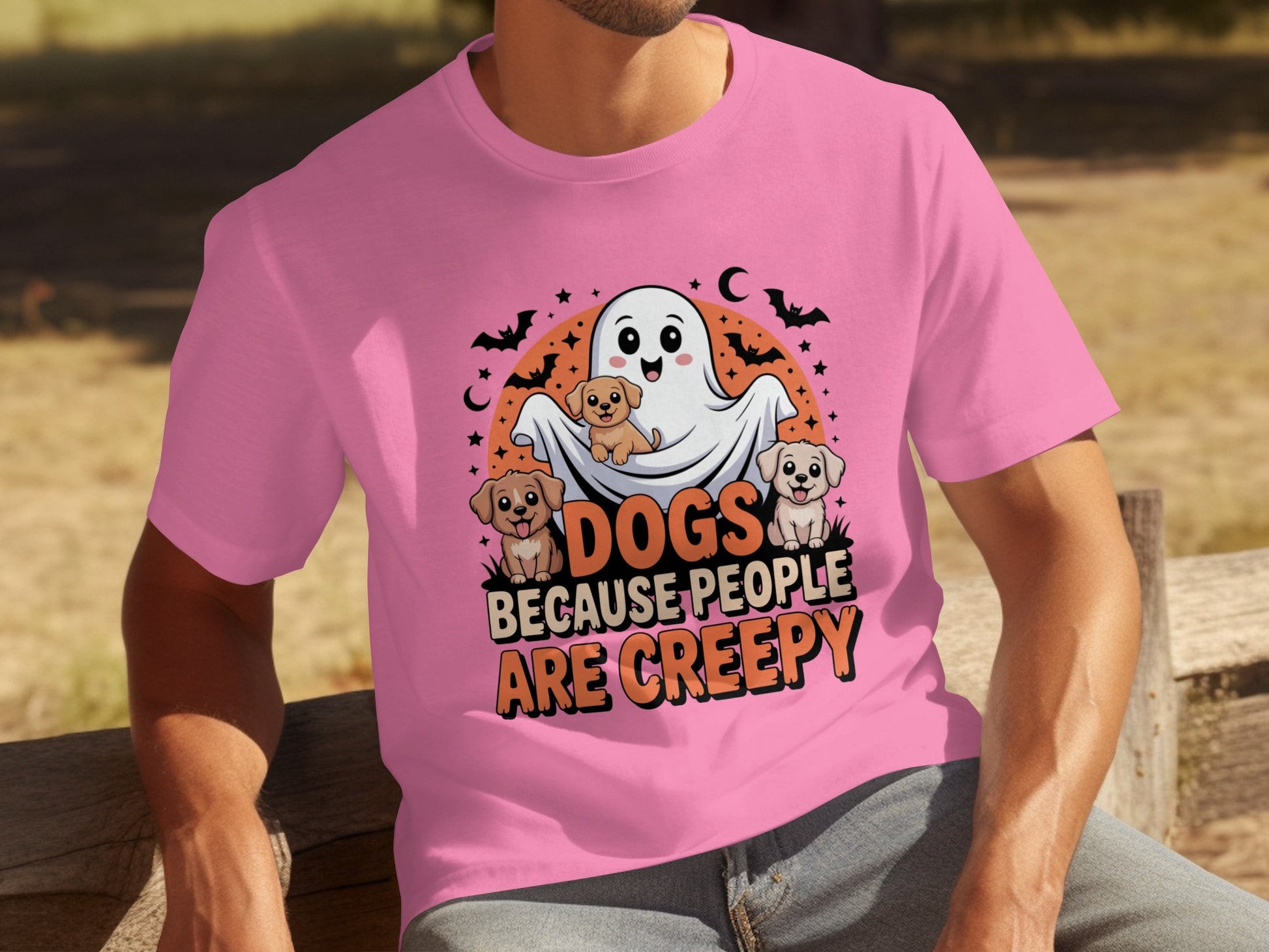 Dogs Because People Are Creepy Halloween Shirt
