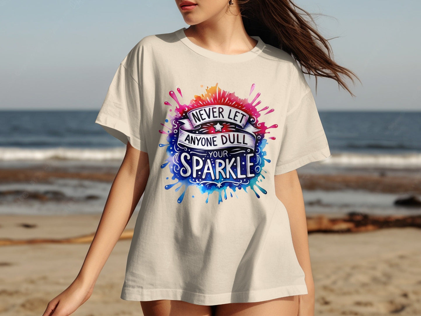 Never Let Anyone Dull Your Sparkle Graphic Tee
