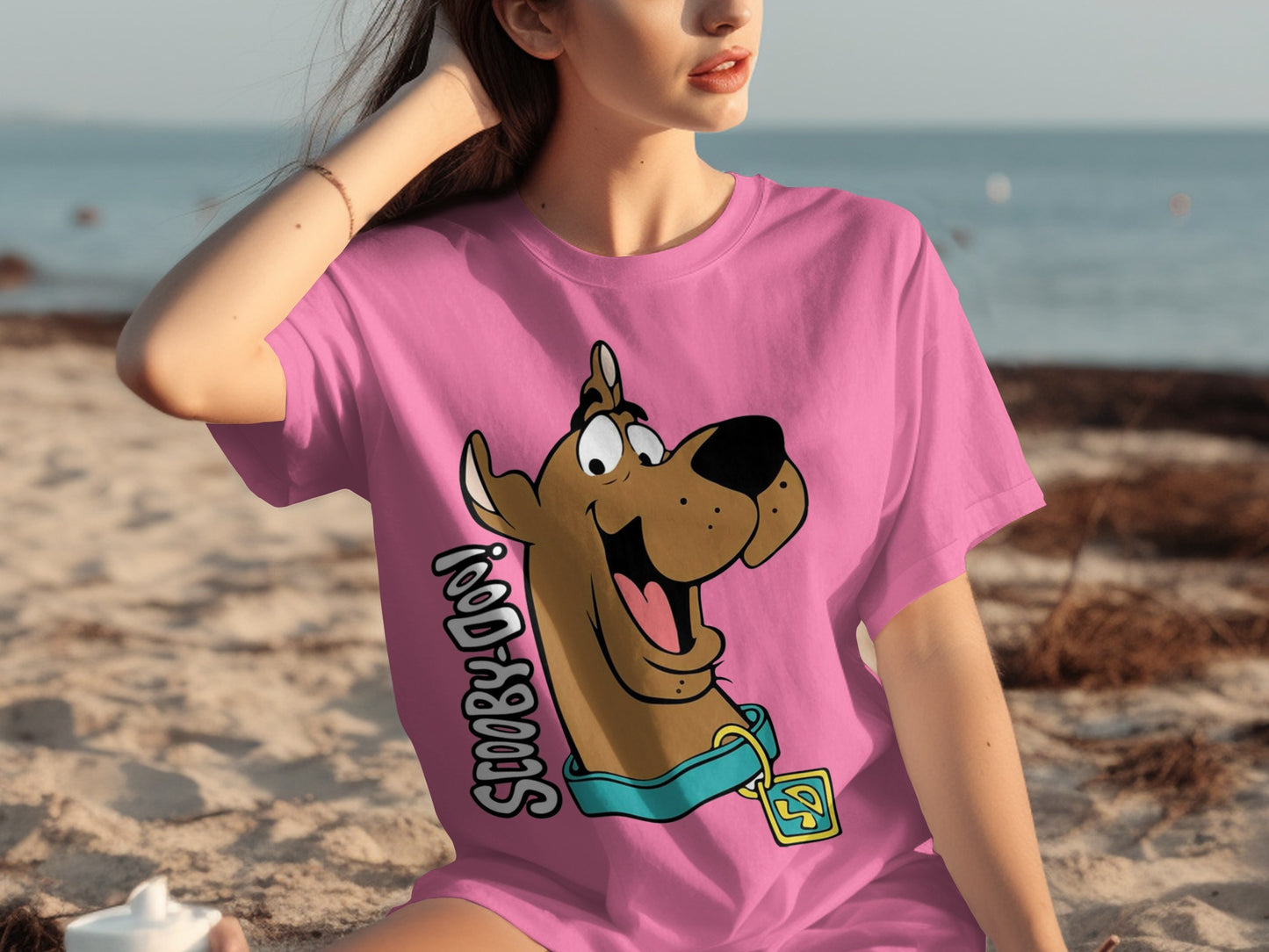 Scooby-Doo Pink Graphic Tee Product
