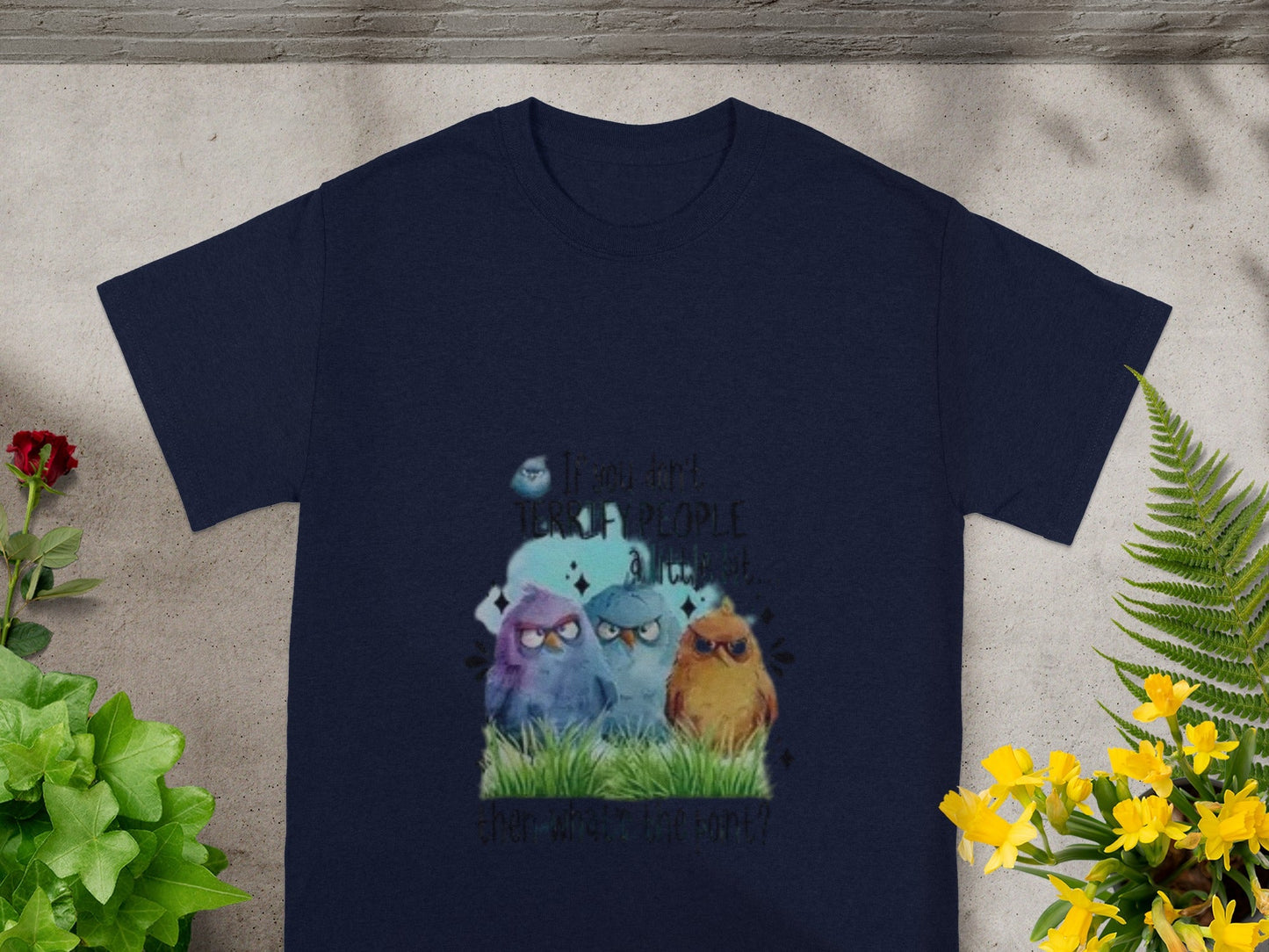 Terrify People Not Terrify Them Alone T-shirt