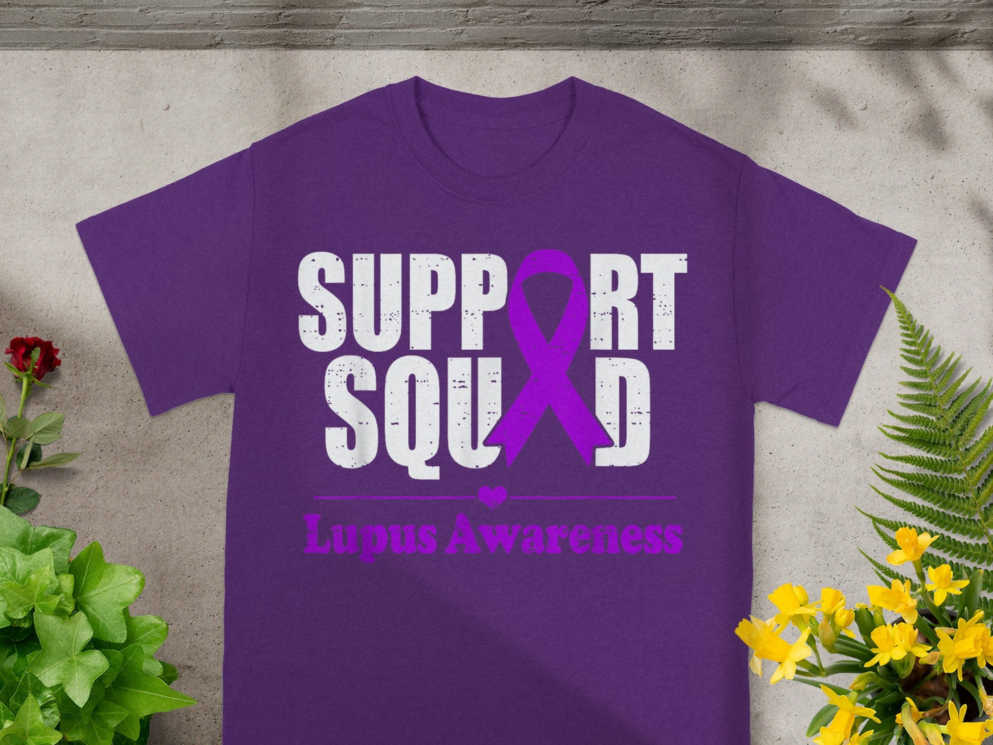Support Squad Lupus Awareness T-Shirt