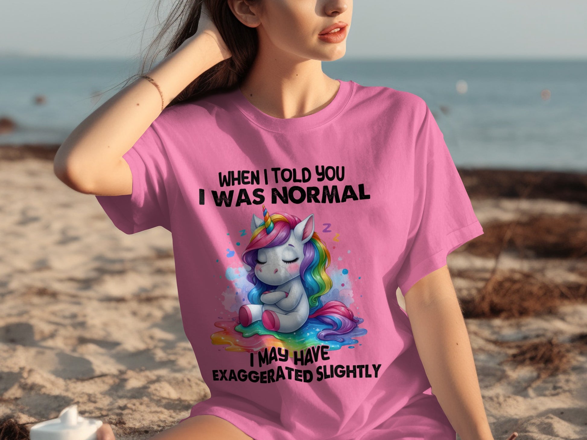 When I Told You I Was Normal Unicorn T-shirt