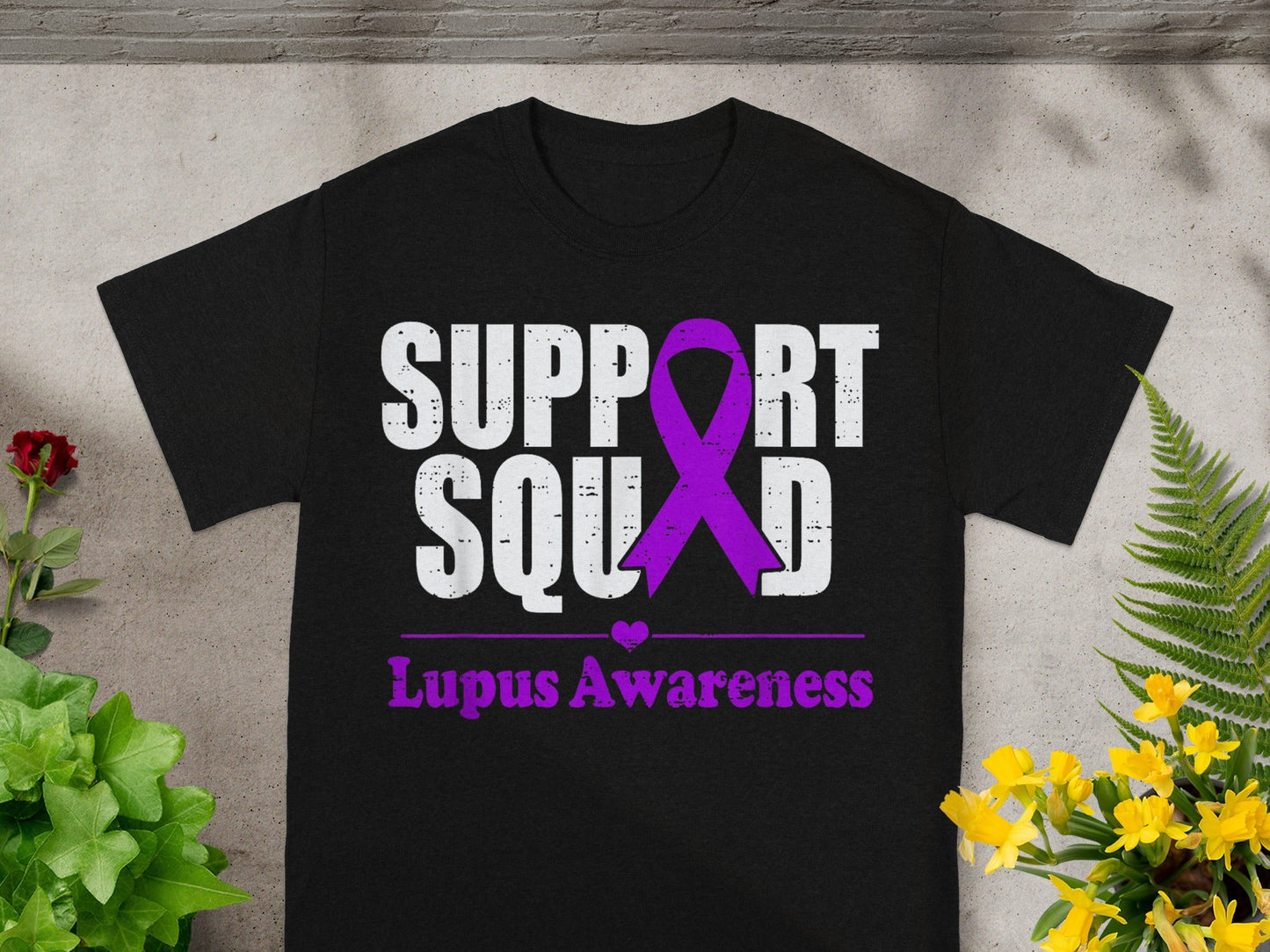 Support Squad Lupus Awareness T-Shirt