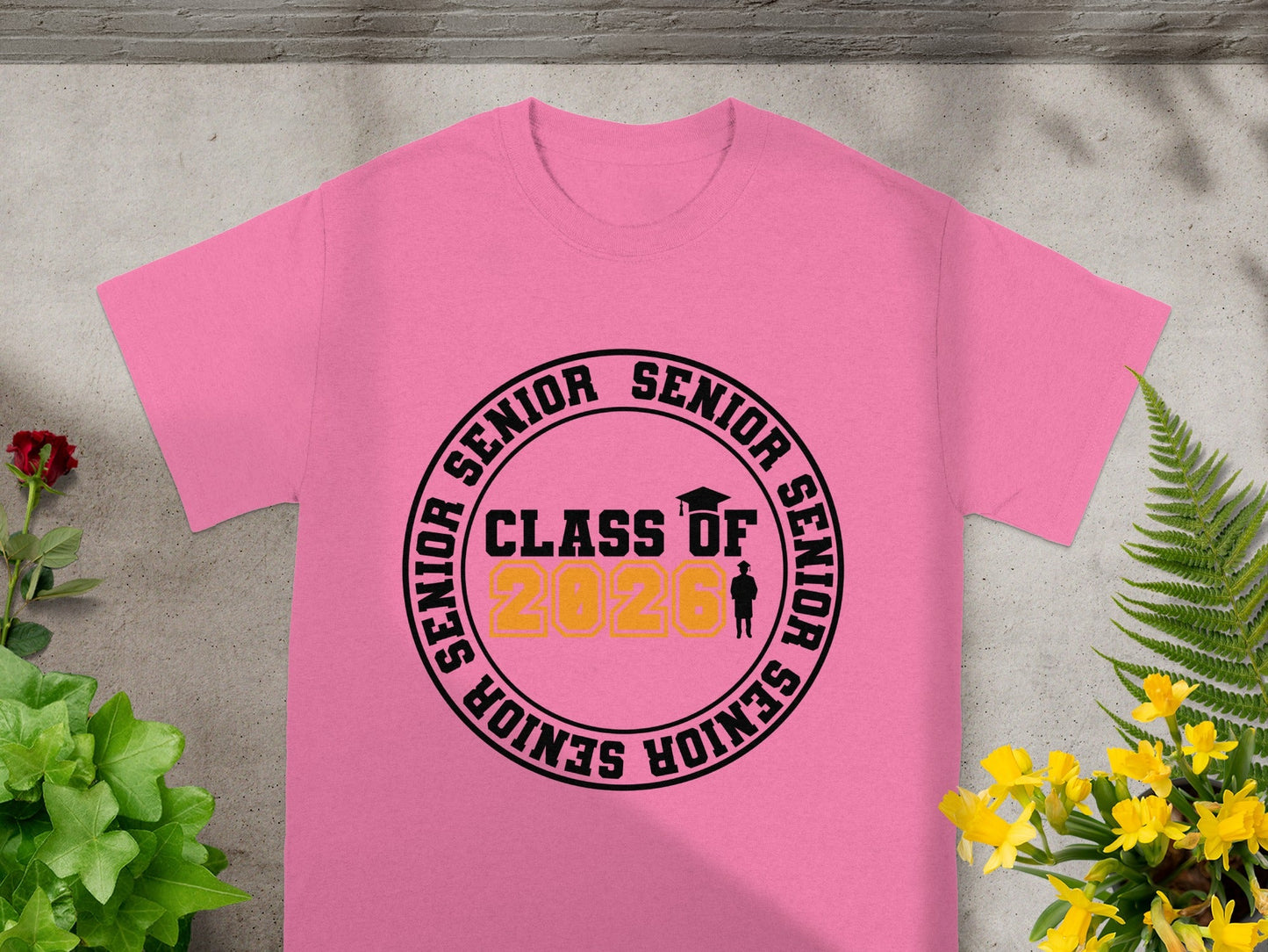 Class of 2026 Senior Circle Graphic T-shirt