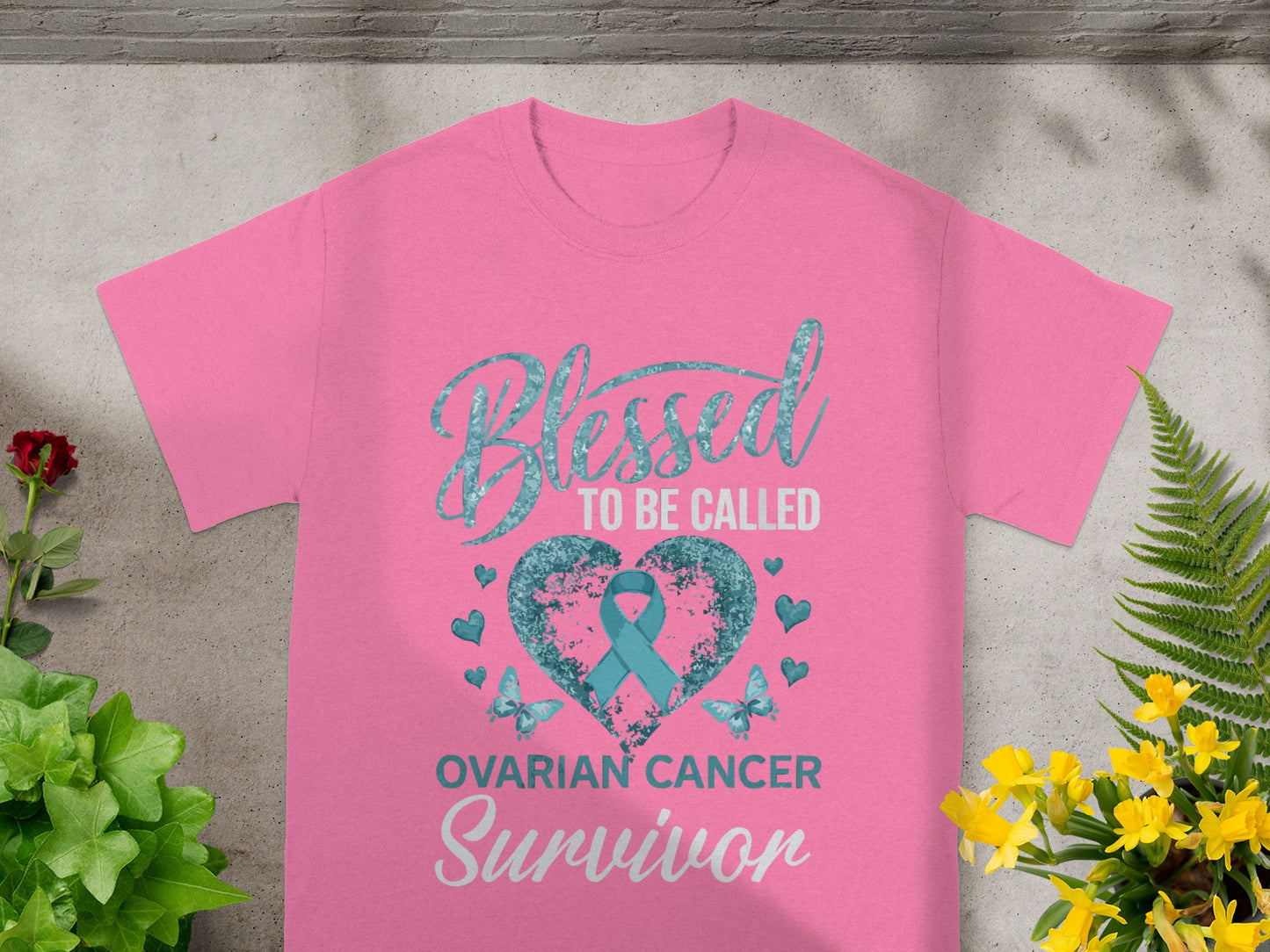 Blessed To Be Called Ovarian Cancer Survivor Shirt