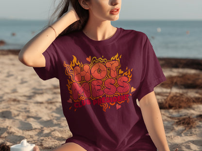 Hot Mess Club President Graphic T-Shirt