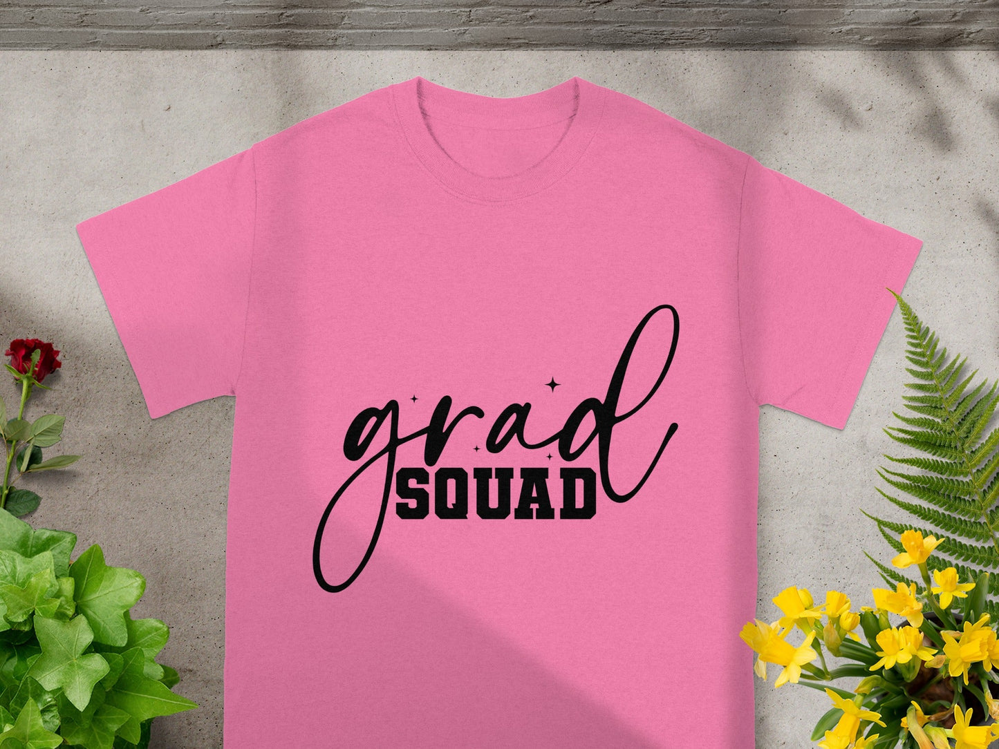 Grad Squad Graphic Unisex T-shirt for Celebrating Graduates