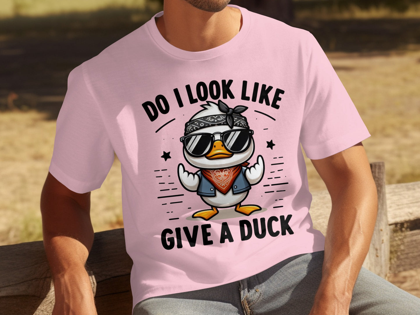 Do I Look Like Give A Duck Graphic T-Shirt