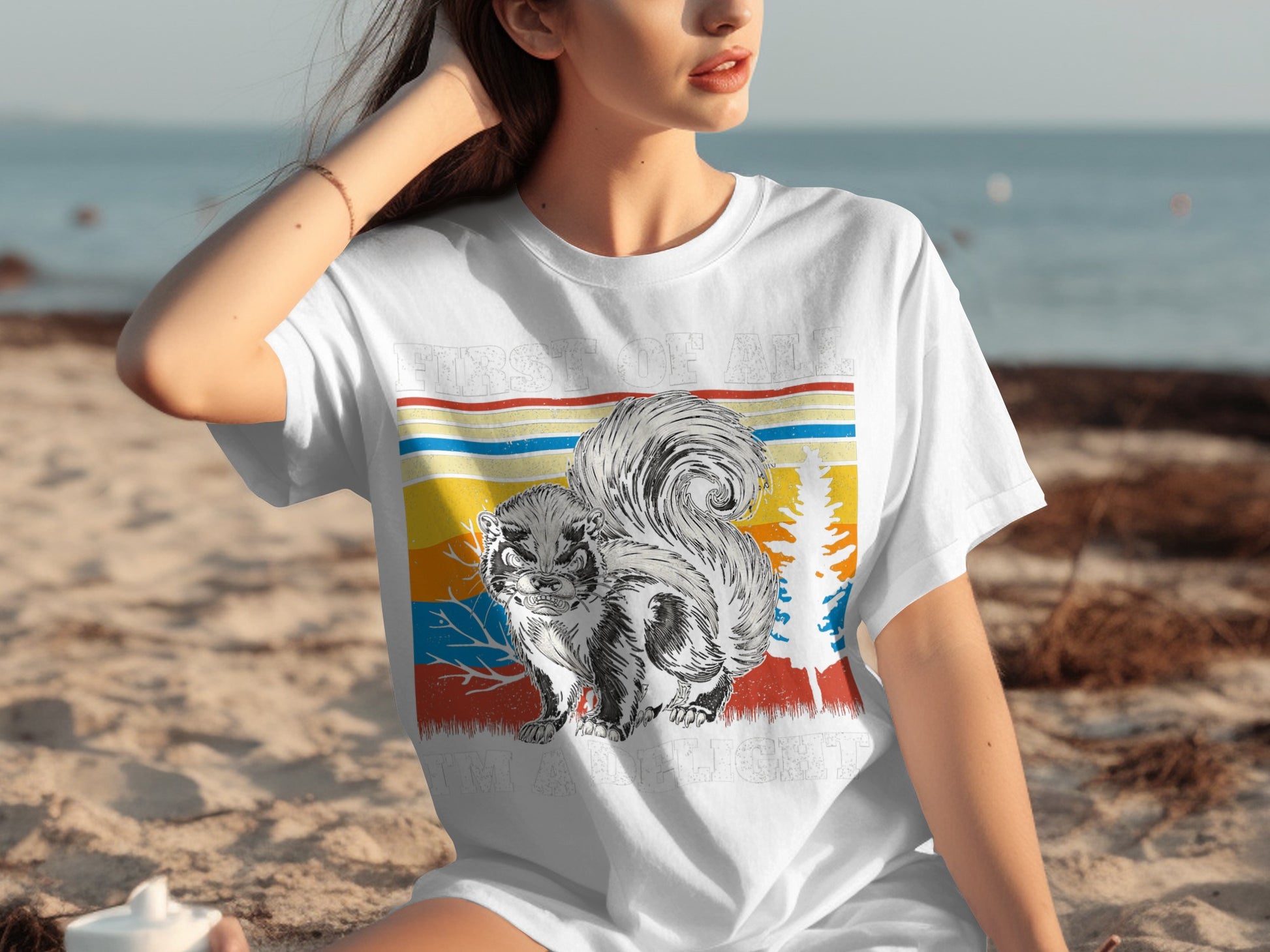 First Of All I'm All Right Squirrel T-Shirt