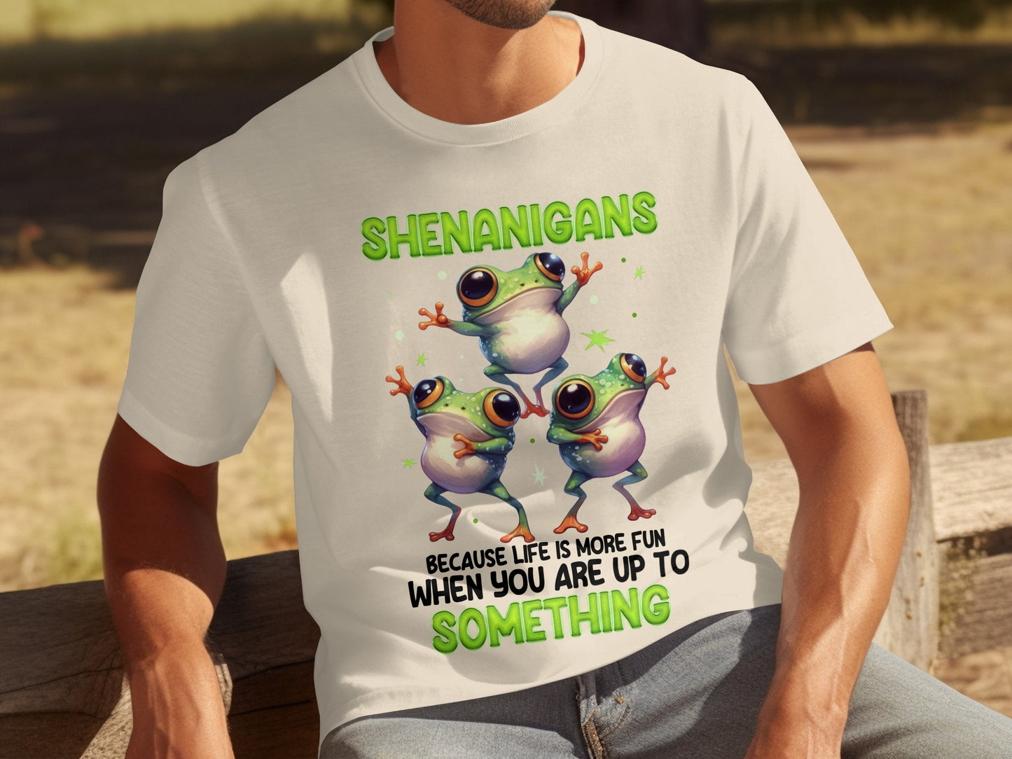 Shenanigans Frog Design Because Life Is More Fun Shirt