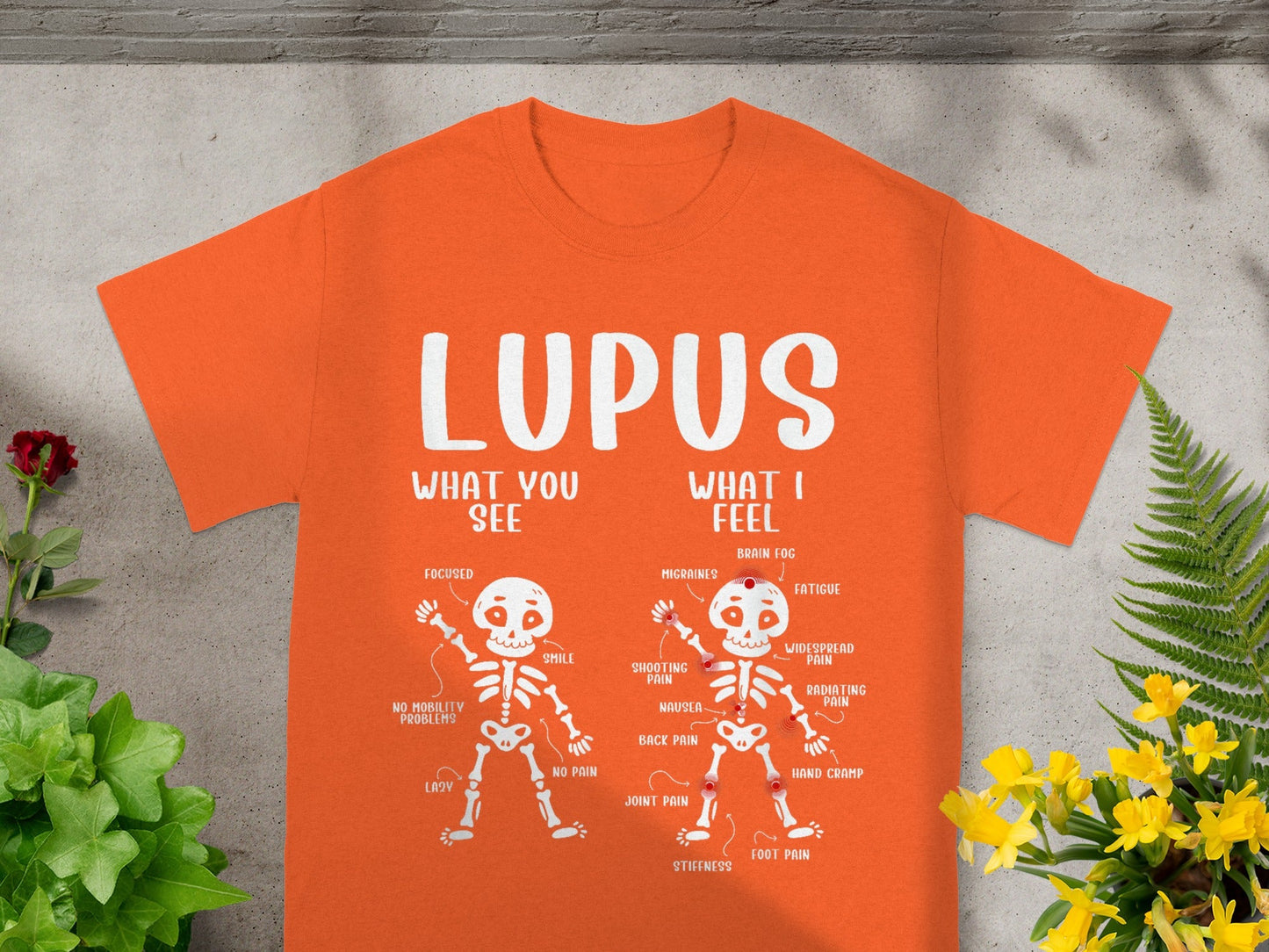 Lupus What You See What I Feel Awareness T-Shirt