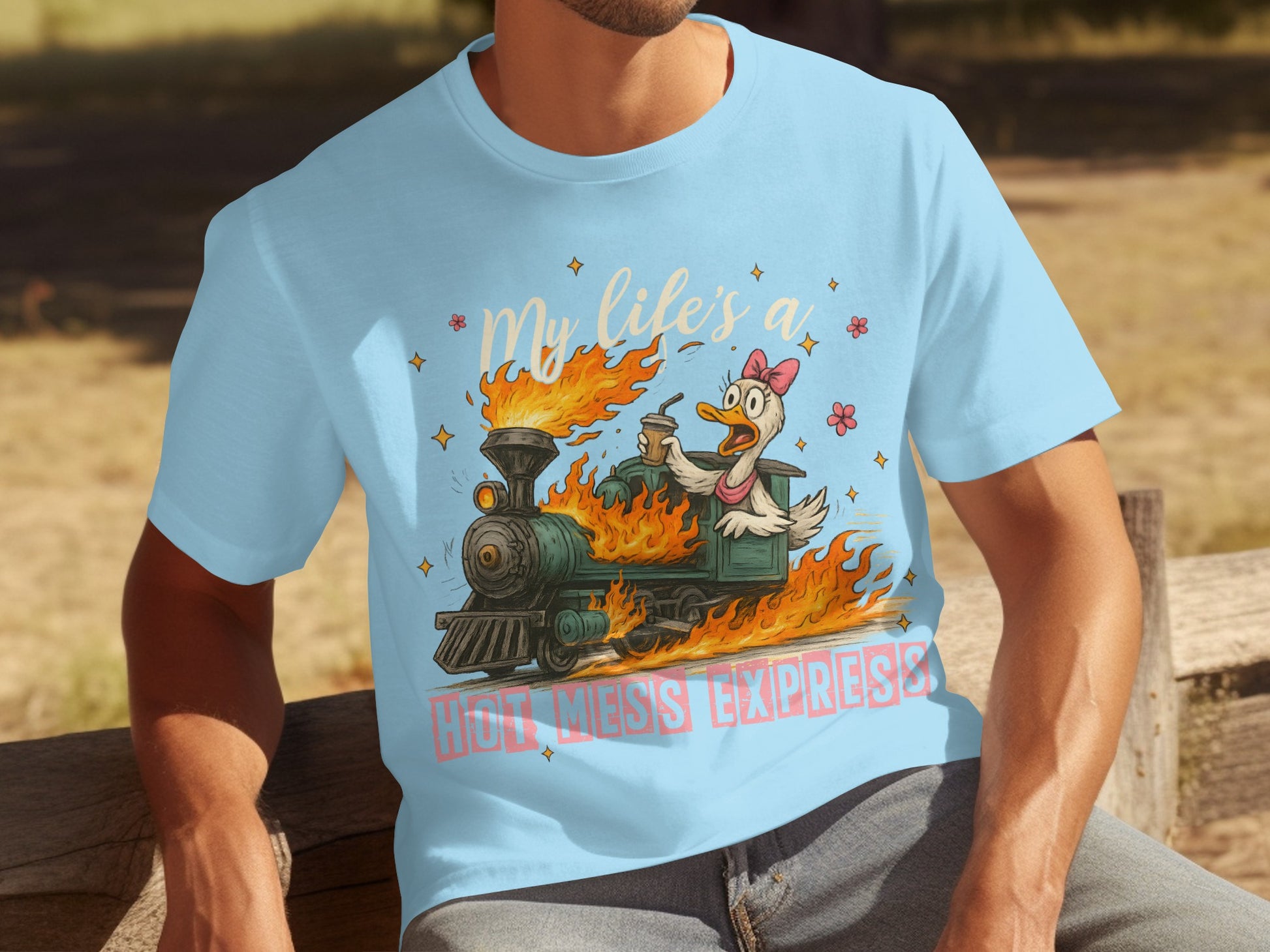 My Life's a Hot Mess Express Graphic Tee