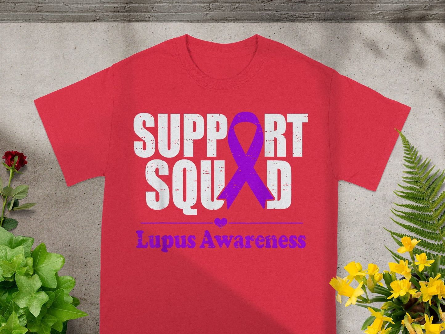 Support Squad Lupus Awareness T-Shirt