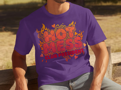 Hot Mess Club President Graphic T-shirt