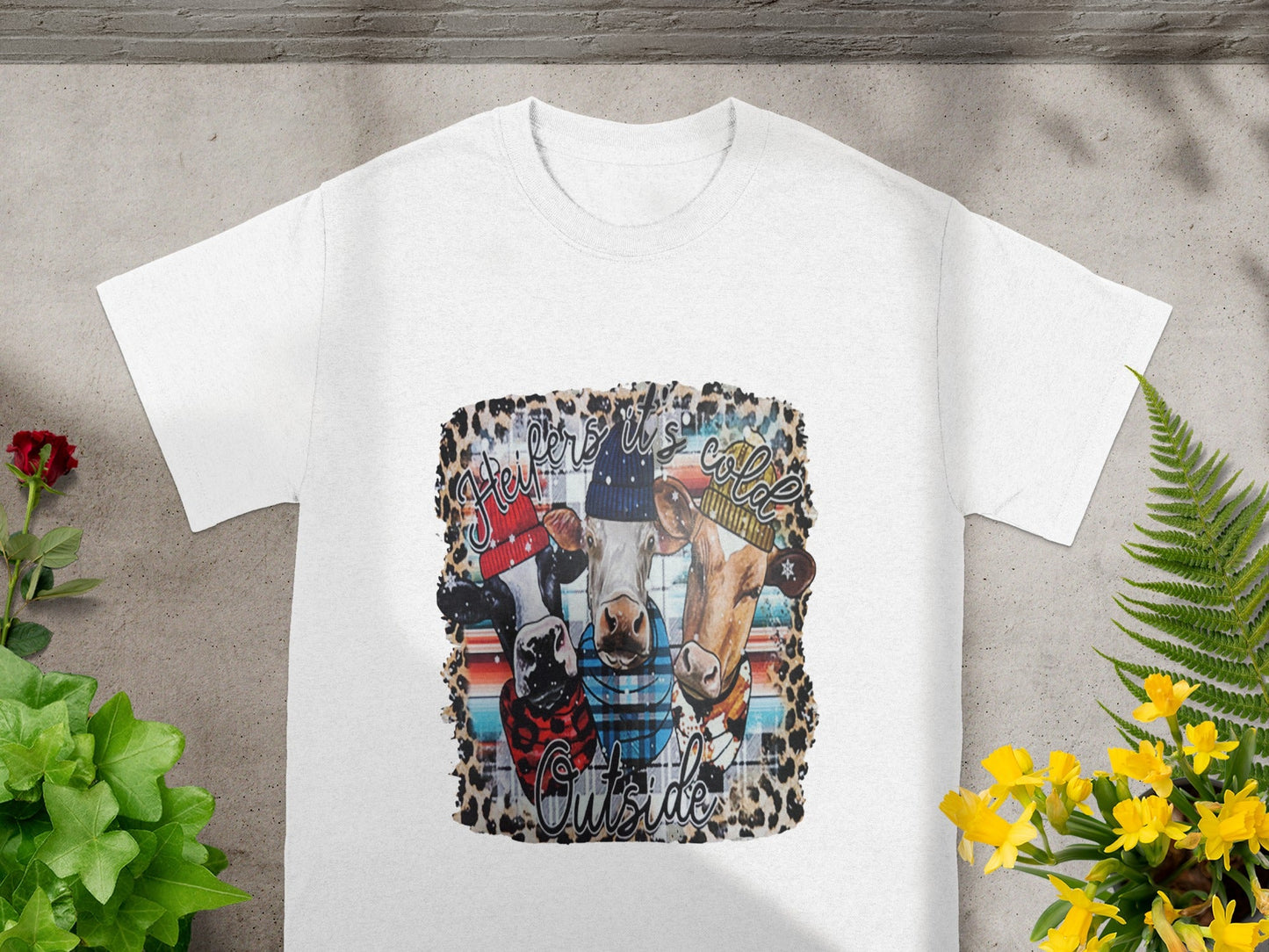 Heifer It's Cold Outside Funny Graphic T-Shirt