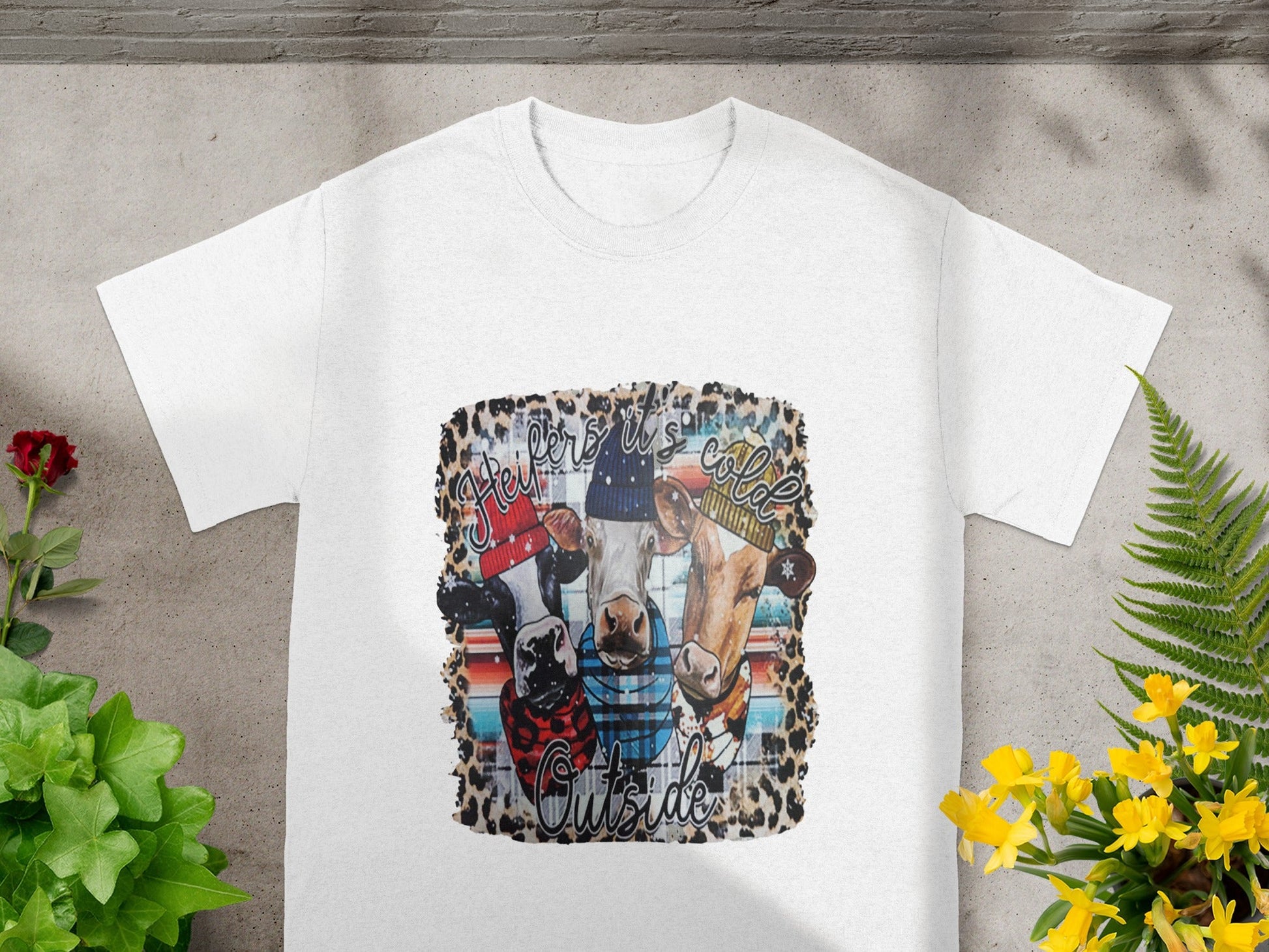Heifer It's Cold Outside Funny Graphic T-Shirt