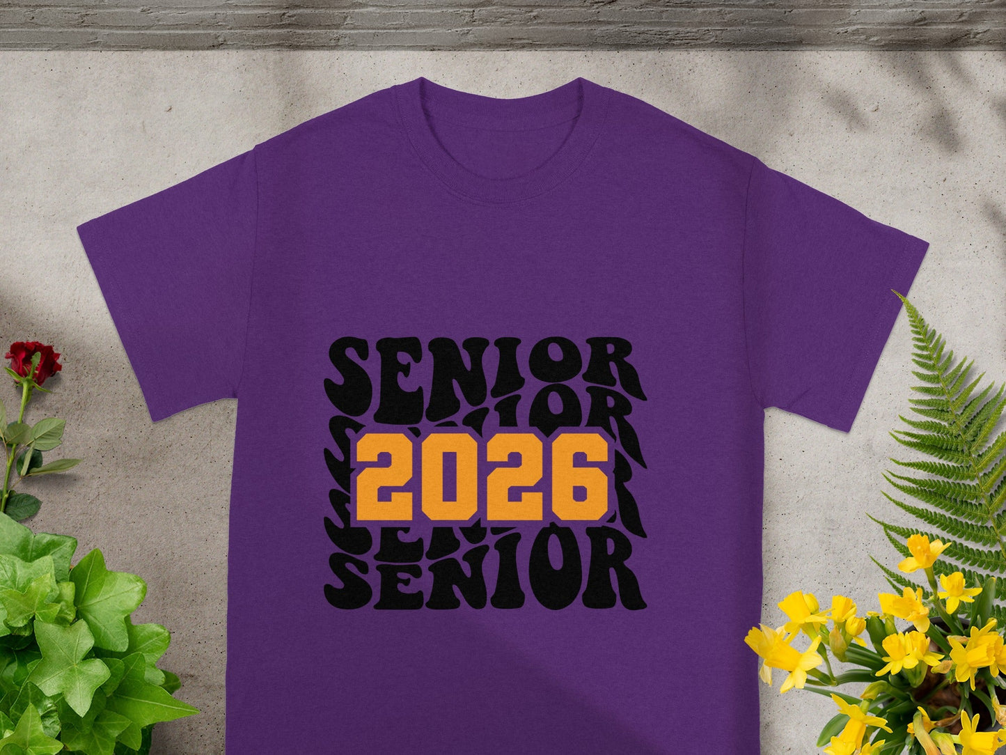 Retro Senior 2026 T-Shirt Graduation Year Gift Item