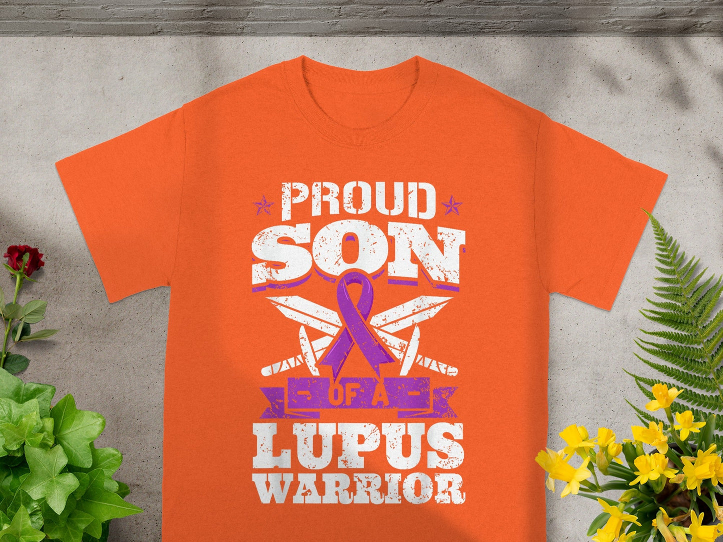 Proud Son of a Lupus Warrior Awareness Shirt