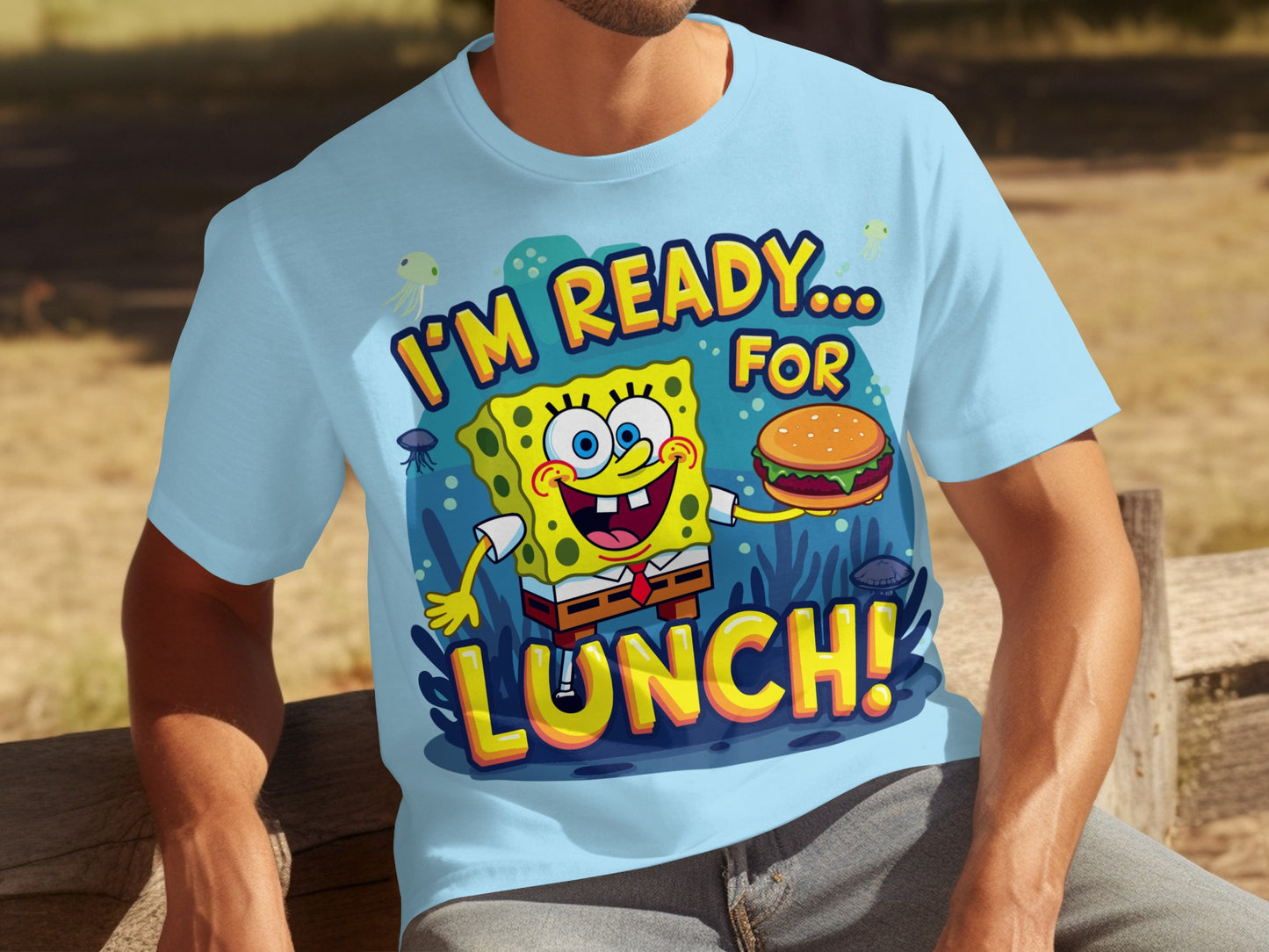 I'm Ready For Lunch SpongeBob T-shirt product