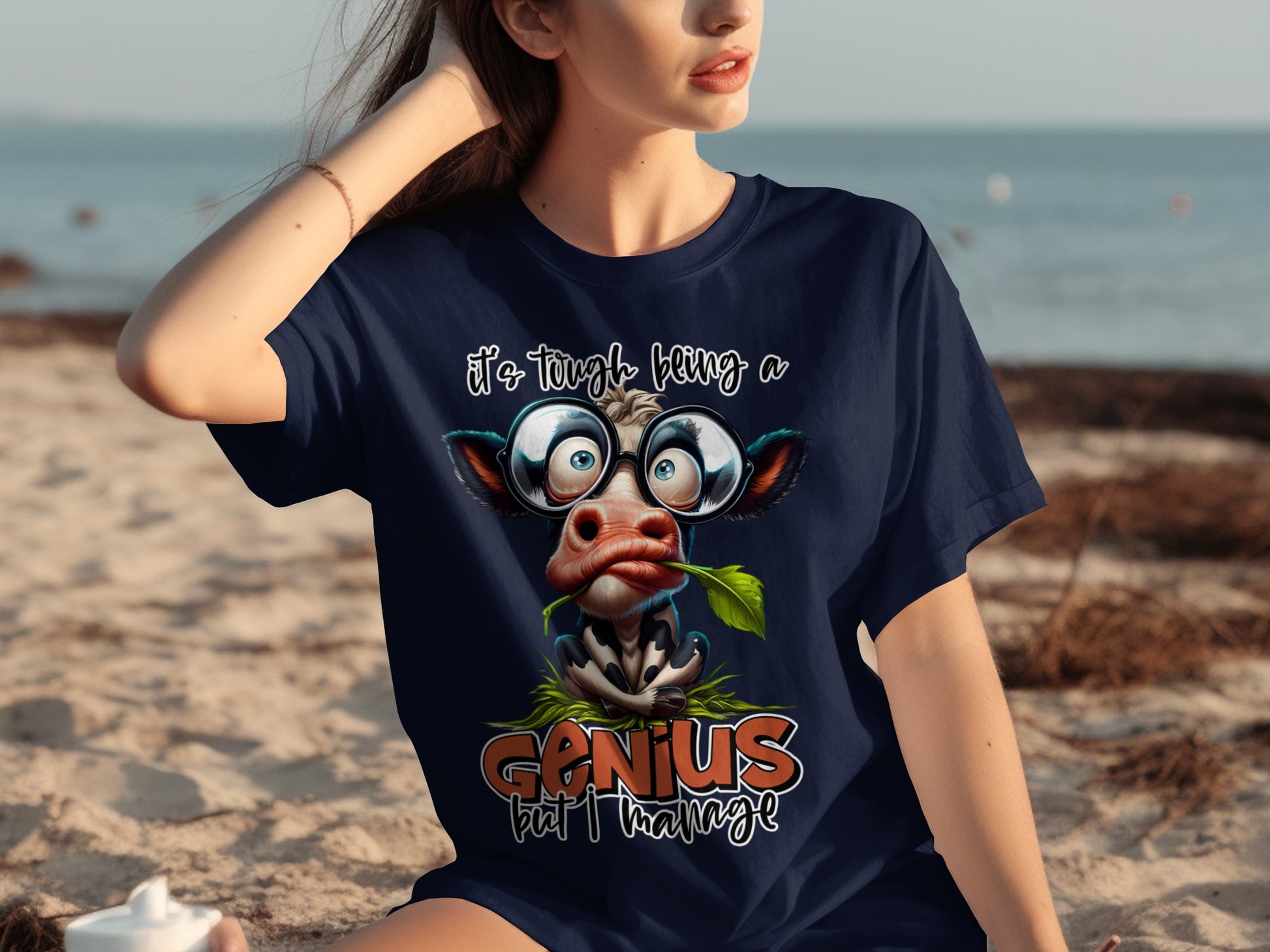 It's Tough Being a Genius But I Manage T-shirt