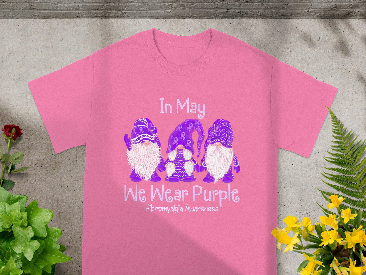 In May We Wear Purple Fibromyalgia Awareness Shirt