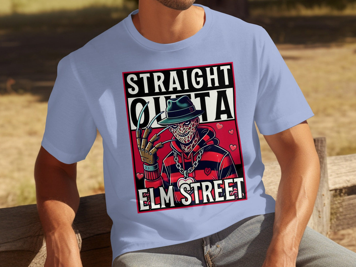 Straight Outta Elm Street Graphic T-Shirt